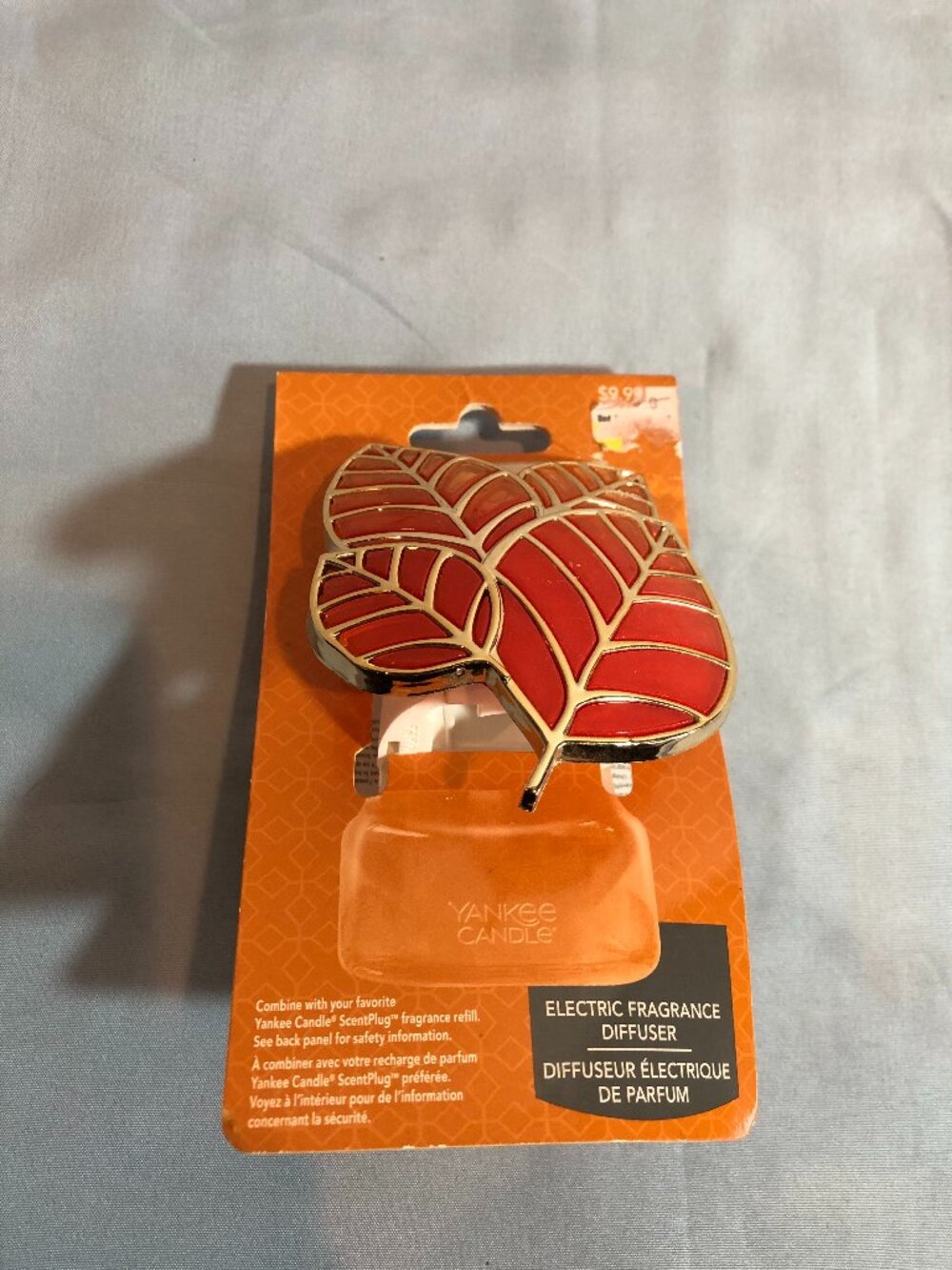 Yankee Candle Electric Fragrance Diffuser Orange Leaves Fall #F44